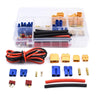 Readytosky XT60/XT90/EC3/EC5/T-Plug Male&Female Connector Adapters Kit+14AWG Silicone Wire+Shrink Tubings for RC ESC Motor Lipo