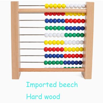 Artist Unknown Abacus For Kids Math Preschool Number Learning Classic Wooden Toy Developmental Toy Wooden Beads 8 Extension Acti