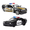 OTONOPI 2 Packs Police Car Toys, 1/36 Die Cast Metal Car Model American Cop Cars for Collectible, Police Vehicles Toy Set Challe