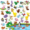 Insoon 30 Packs Animal Party Favors For Kids, 810 Pcs Mini Animal Building Block Toy Set For Goodie Bag Fillers Classroom Prizes Easter Birthday Children'S Day For Boys Girls Student Ages 6+