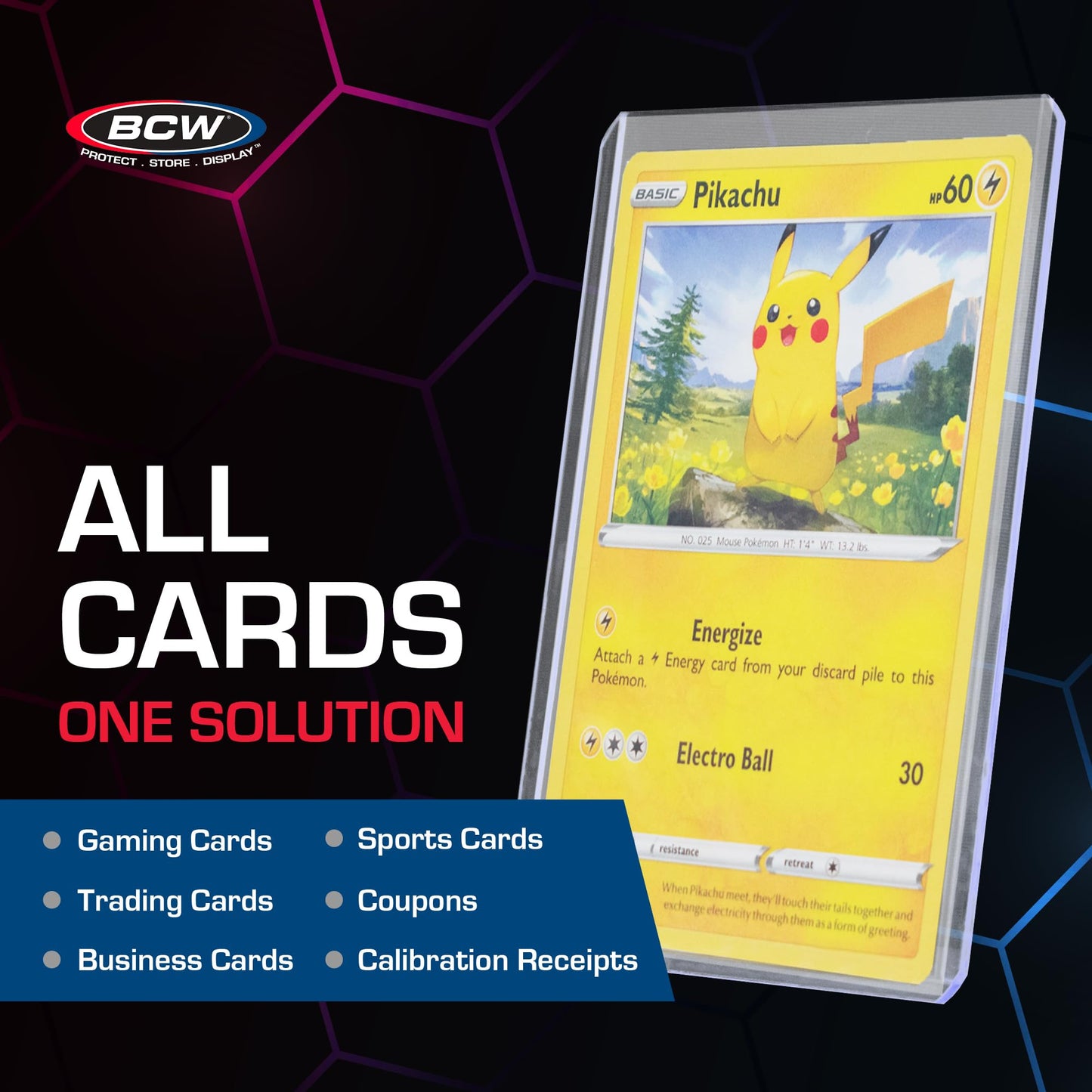 Bcw 3X4 Topload Card Holder - Standard - 100Ct | Rigid Pvc Trading Card Protection For Baseball Cards, Football Cards, And Tradi