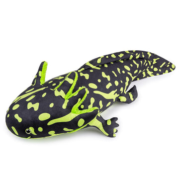 Zhongxin Made Large Axolotl Plush - Super Large Weighted Green Axolotl Stuffed Animal, 30 Inches Long, Realistic Cute Ambystoma Creepy Amphibians Plush Toys, Unique Plush Gift Collection For Kids
