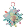 Taggies Crinkle Me Toy with Baby Paper & Squeaker with Sensory Tags 6 x 6-inches Tippy Turtle