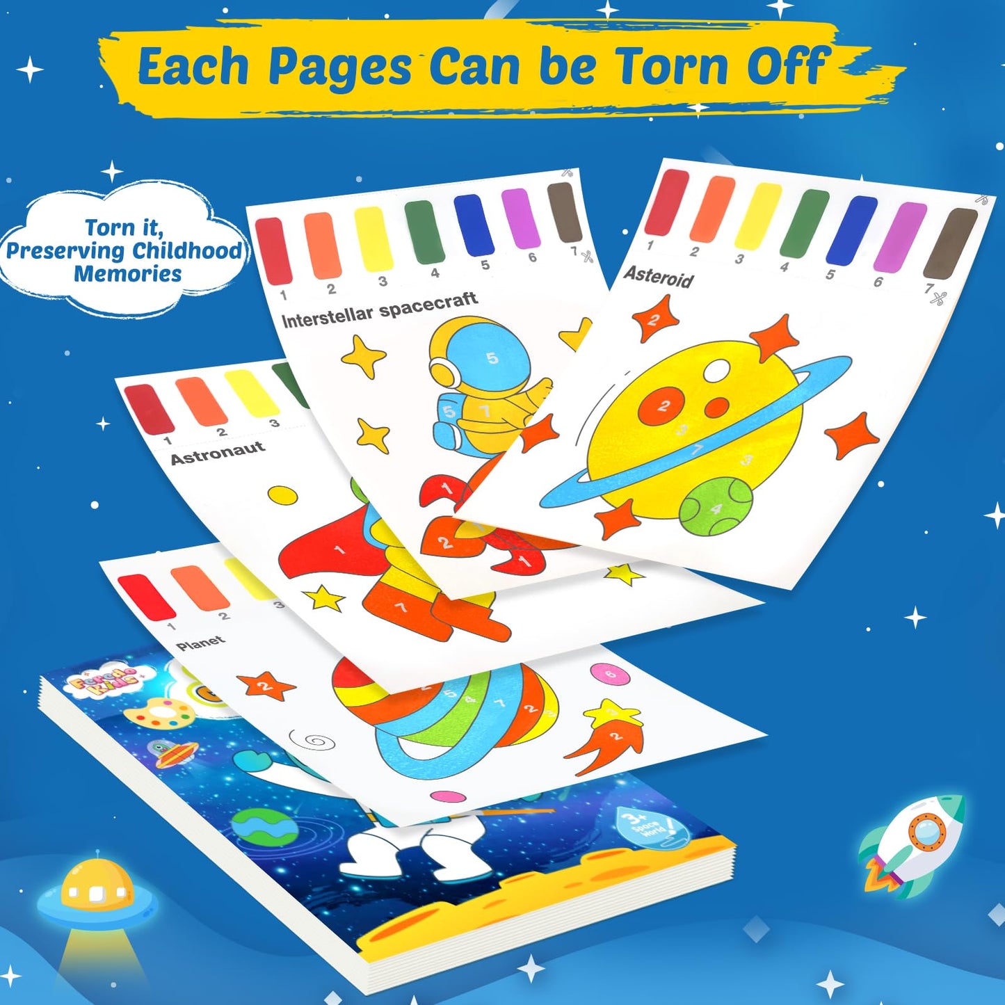 Paint With Water Books For Toddlers - Watercolor Painting Book And Drawing Art Paper For Kids Mess Free Craft Supplies Toy For K
