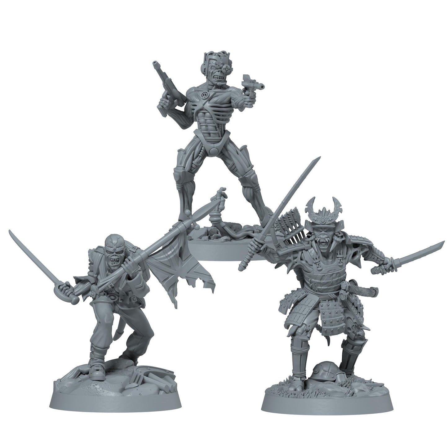 Zombicide Iron Maiden Character Pack #1 - Eddie Miniatures And Game Enhancements! Cooperative Strategy Board Game, Ages 14+, 1-6