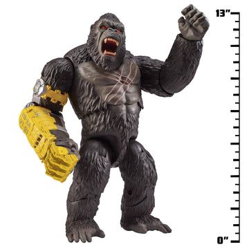 Godzilla X Kong: 13' Mega Deluxe Power Punch Kong Figure By Playmates Toys