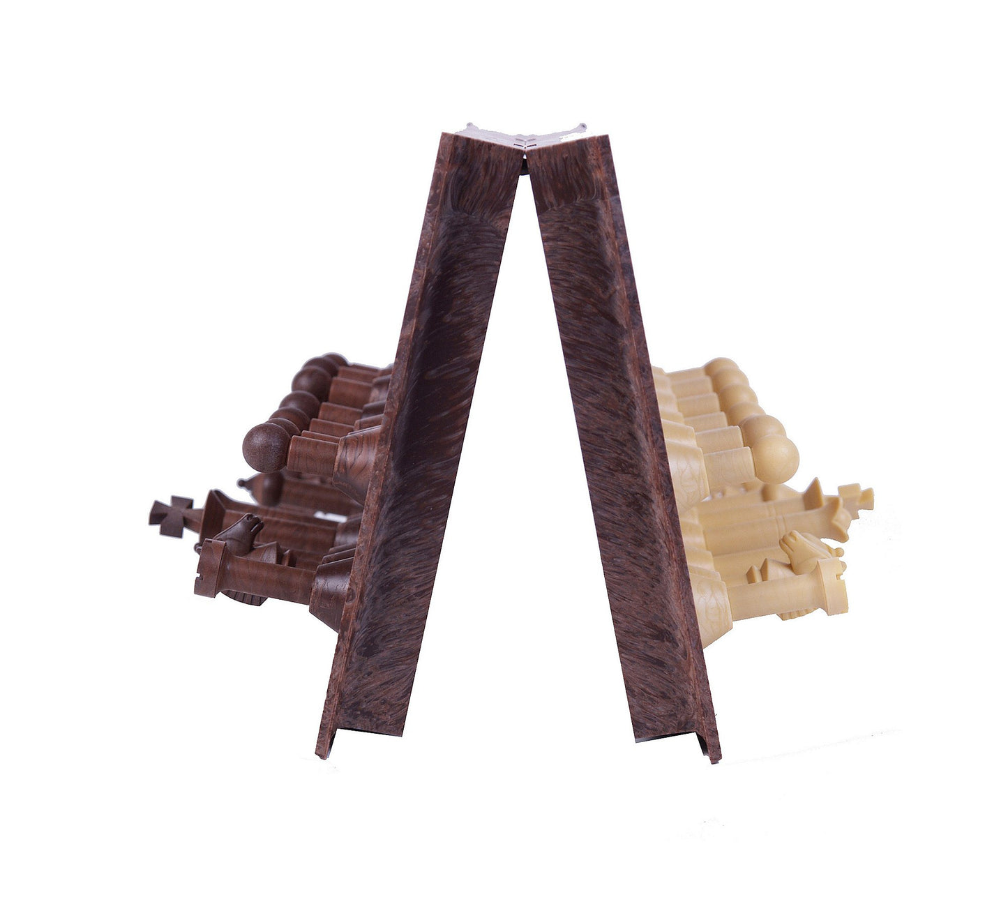 Classic Game Collection Woody Magnetic Travel Chess Set, (104030)
