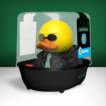 Tubbz First Edition: The Matrix - Morpheus Cosplaying Rubber Duck Vinyl Figure