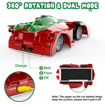 EpochAir Wall Climbing Remote Control Car (Xmas)