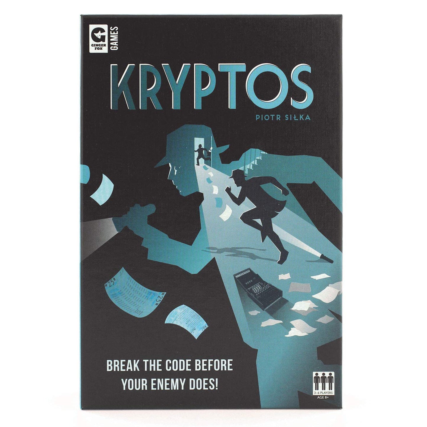 Ginger Fox Kryptos Spy Code Breaking Game