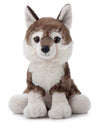 The Petting Zoo Timber Wolf Plush Toy - 12 Inch White Stuffed Animal, Model 420349, Perfect Gift for Kids