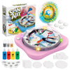 Paint Spin Art Machine Kit for Kids - Arts & Crafts Gifts for Boys Girls Ages 4-8 - Battery Operated Spinner Painting Toys - Bir