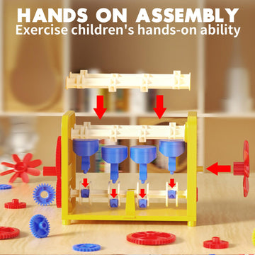 Bbnote Engine Building Toys For Kids 3 Year Old, Working Model Engine Kit Construction Toy For Boys And Girls Age 3-5 5-7 8-12.