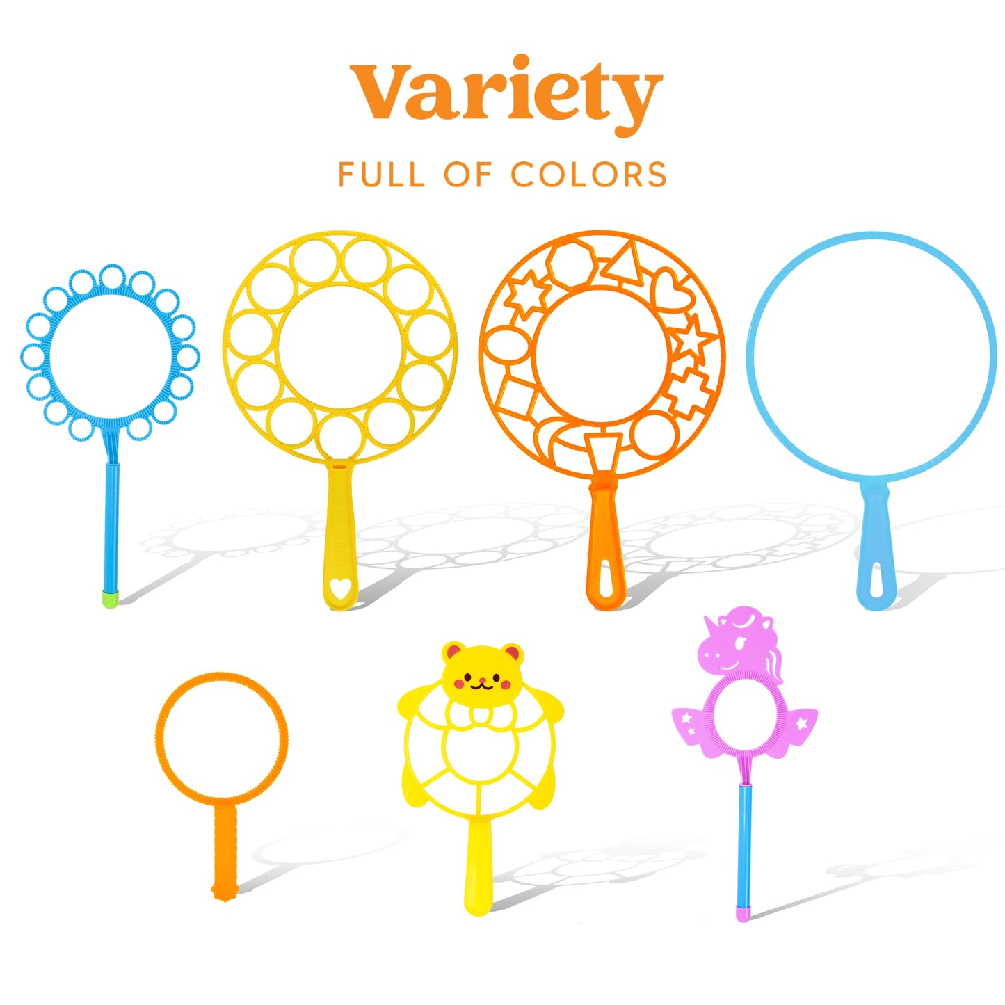 Joyin 29 Pcs Big Bubble Wands Set, Giant Bubble Wand Bulk With Tray For Kids Outside Blowing, Toys For Summer Easter Party Favor Birthday Toddlers