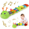 Sumobaby Infant Baby Musical Stuffed Animal Activity Soft Toys With Multi-Sensory Crinkle, Rattle And Textures, For Tummy Time Newborn 0-3-6-12 Months Boys, Girls, Caterpillar