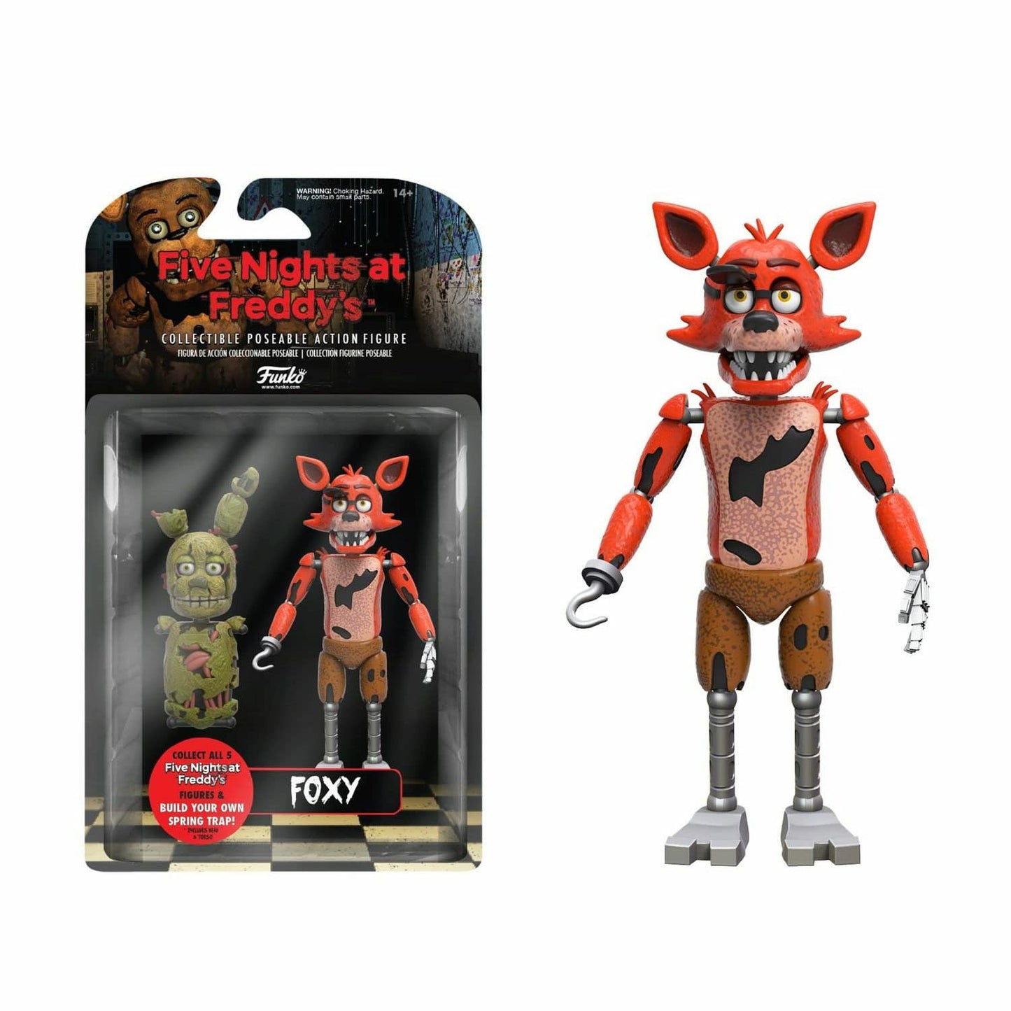 Funko Five Nights at Freddys Articulated Foxy Action Figure, 5