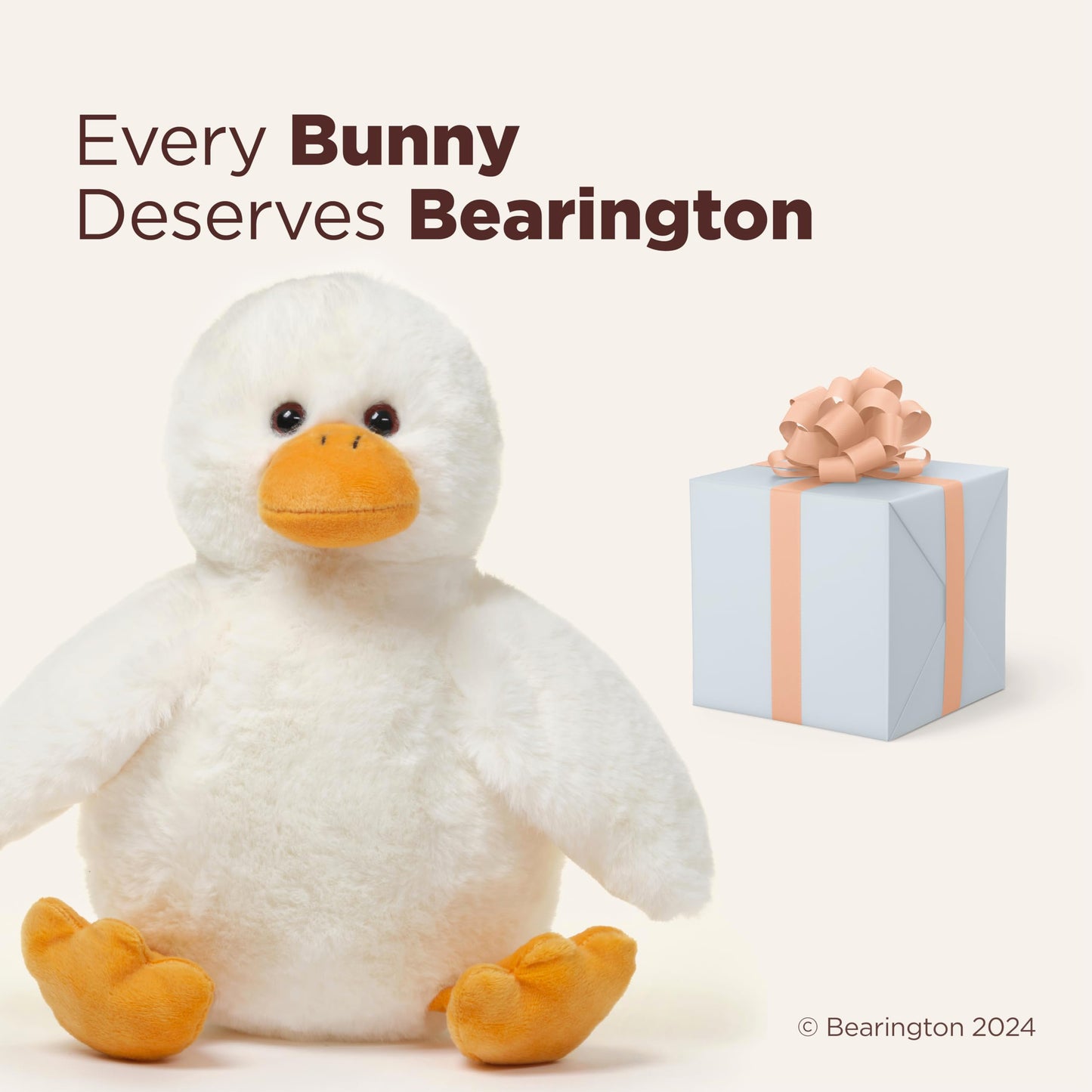 Bearington Big Bill The Plush Yellow Duck Stuffed Animal, Adorable, Soft And Cuddly, Great Gift For Kids Of All Ages, Birthdays, Holidays And Special Occasions, 12 Inches