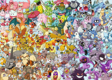 Ravensburger Pokémon 1000 Piece Challenge Jigsaw Puzzle For Adults And Kids Age 12 Years Up