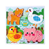 Farm Animal Puzzles For Toddlers 1-3, Kids Gifts For 2 3 Years Old Girls Boys,Wooden Puzzles For Toddlers 2-4, Montessori Toys Learning Educational Toys Ages 2-3