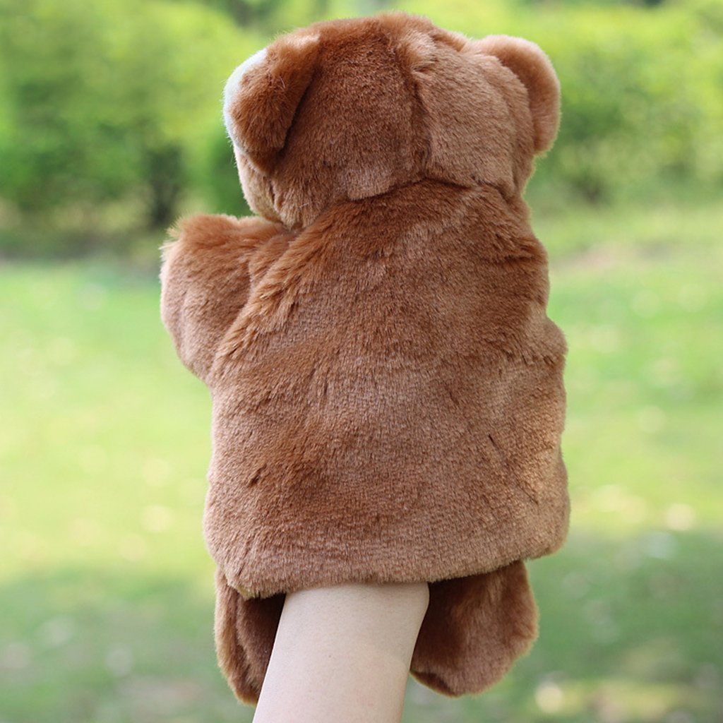 Riy Hand Puppet - Zoo Friends Animals Educational Puppets Bear