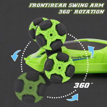 PREPOP 8WD Remote Control Stunt Cars Toys- Best Birthday Presents Gifts for Kids Age 6 7 8 9 10 11 12 Year Old Boys, 2.4Ghz Cool