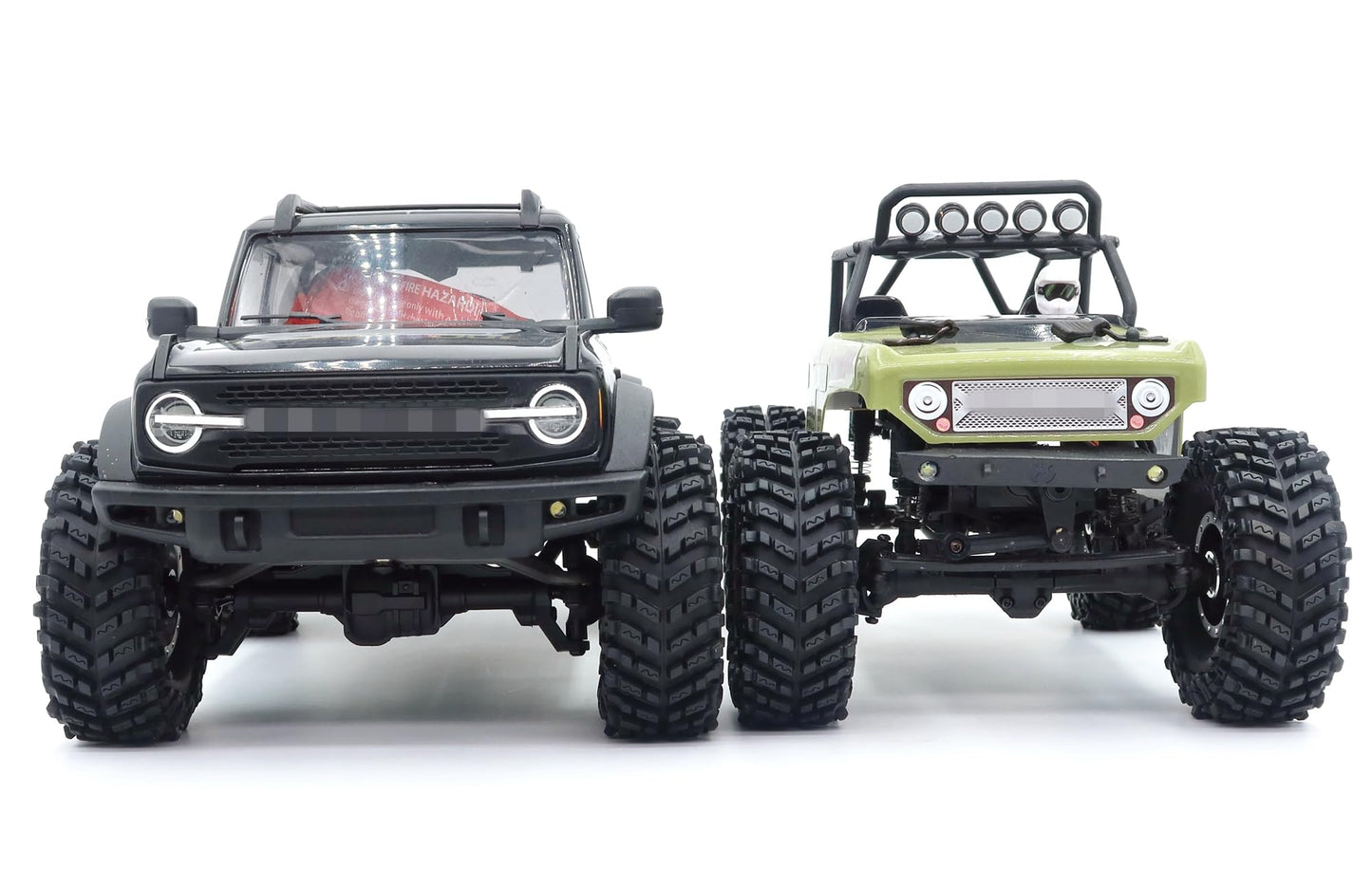 HOBBYSOUL 1.0 Tires 64mm Tall Super Soft Sticky 1.0 Crawler Tires for RC 1/18 TRX4M 1/24 AX24 SCX24 FCX24 Upgrade