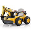 Ligiant N9 Ride On Excavator, 4Wd Ride On Car W/Fully Electric Digging Arm, 4X75W Motor For All-Terrain, 12V 10Ah Large Battery,