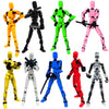 DANONI Titan13 Action Figure Lucky Robot 13 Action Figures Creative 3D Printed Figure Dummy Robot 13 Action Figure Multi Jointed Action Figures Desktop Decorations for Kids mature-themed(9pcs)