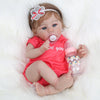 WOOROY Realistic Reborn Baby Dolls - 18 Inch Lifelike Newborn Baby Girl, Real Baby with Soft Weighted Body, Real Life Reborn Dol