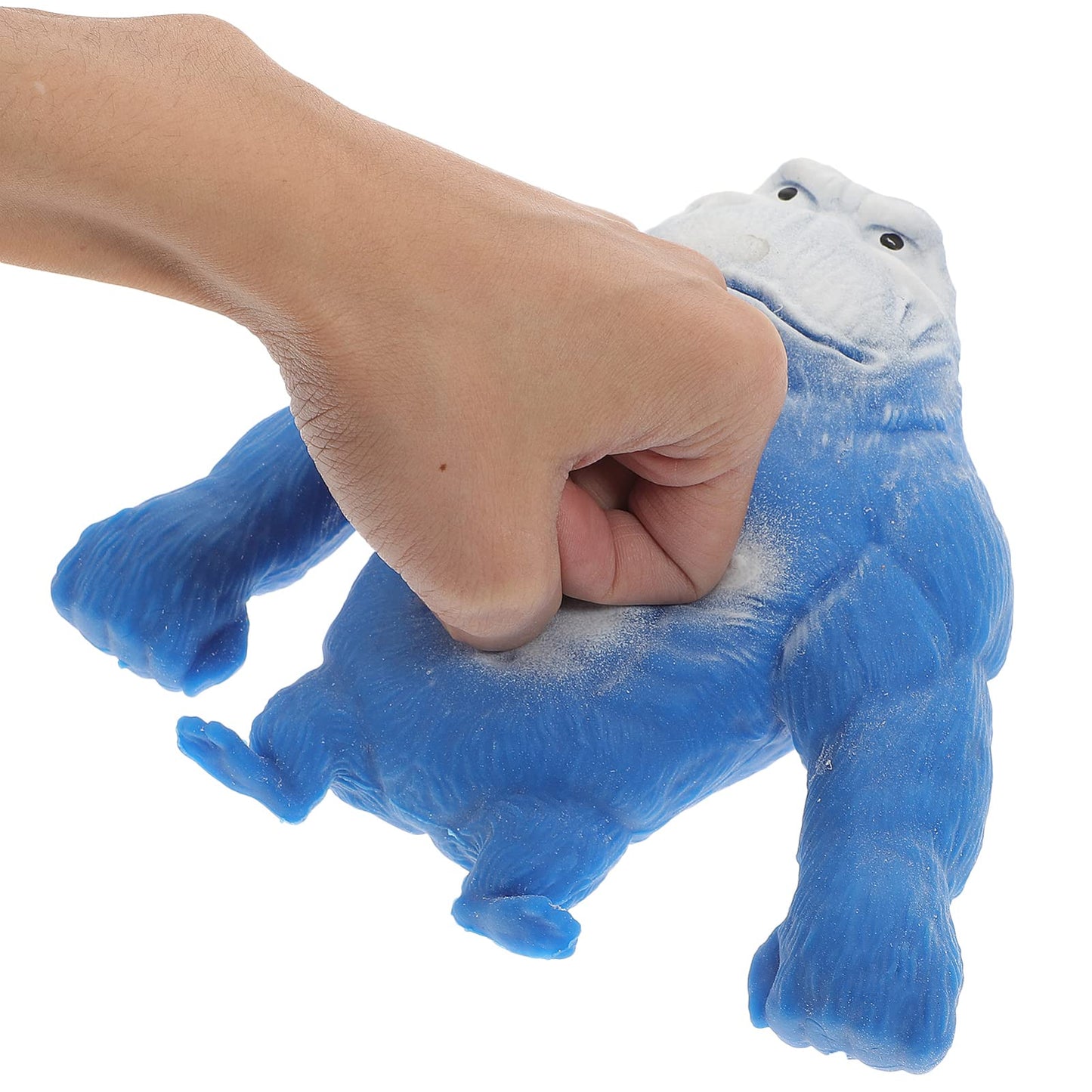 Kisangel Squishy Monkey Stretch Gorilla Elastic Squeeze Monkey Toy Gorilla Toy Anime Figure Toys For Party Goodie Bag,Blue