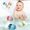 Baby Bath Toys-Wind Up Turtle Bathtub Toys,Toy For Babies 6-12 Months Floating Swimming Turtles For Boys Girls,Baby Shower Bathtime Fun Pool Toys For Toddlers,Gift For 1 2 3 4 Year Old Boys Girls