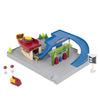 Driven by Battat Gas Station & Drive-Thru Playset with Food Truck, Multicoloured, Model WH1075Z, Toddler Toys with Moving Parts