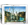 Eurographics Salvador Dal Swans Reflecting Elephants Puzzle (1000 Piece) (6000-0846) , White