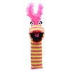 The Puppet Company Knitted Puppet - Lipstick, 15 inches - Soft, Colorful Toy for Kids and Toddlers