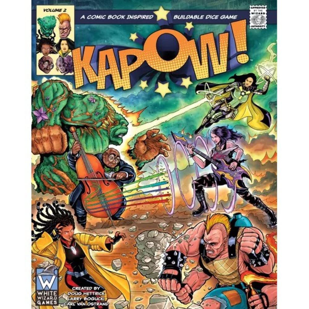 Wise Wizard Games: Kapow! The Card Game Volume 2