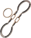 MAGIKON Traditional Brain Teaser Puzzle - Metal Horseshoe, Bronze, Normal Size, Model E2383