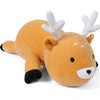 Webingo Weighted Stuffed Animals, 24'' Weighted Deer Plush Toy 4.2 Lb Soft Pillow Cute Giant Plushie Gifts For Kids & Adults(Dee