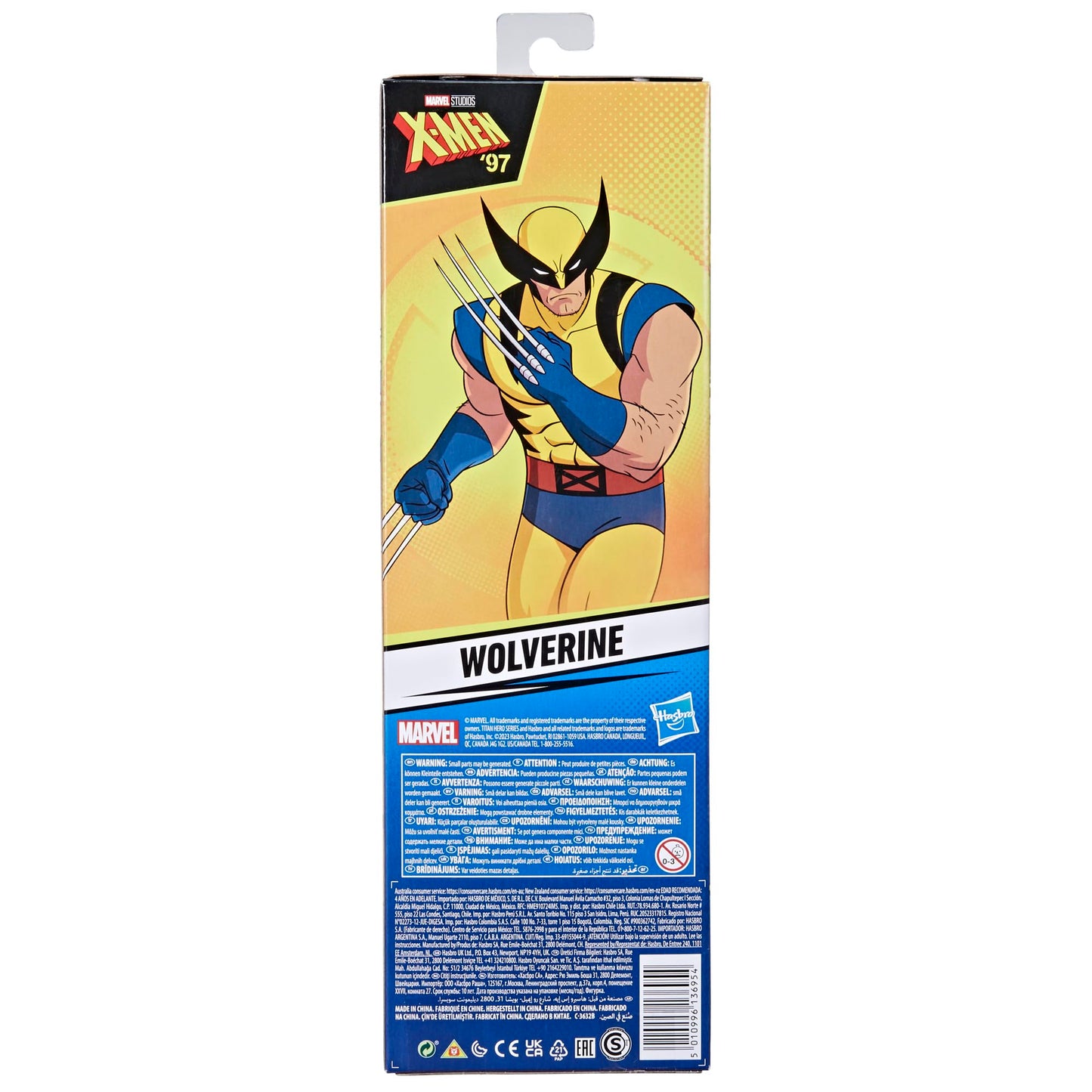 Marvel Titan Hero Series X-Men Wolverine 12-Inch-Scale Action Figure, X-Men Toys, Super Hero Toys For Kids, Ages 4 And Up