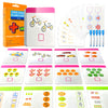 Counting & Addition & Subtraction Flash Cards For Toddlers - With 5 Dry Erase Pens, 3In1 Preschool Fun Learning Card, 36Pcs Doub