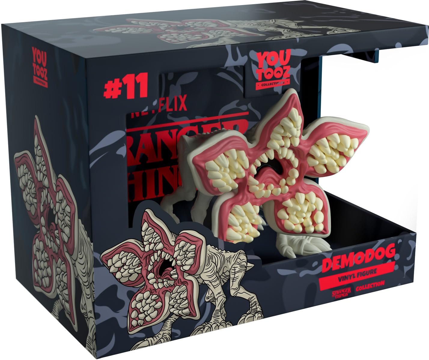Youtooz Demodog 3'' Inch Vinyl Figure, Demodog From Netflix Stranger Things Series By Youtooz Stranger Things Collection