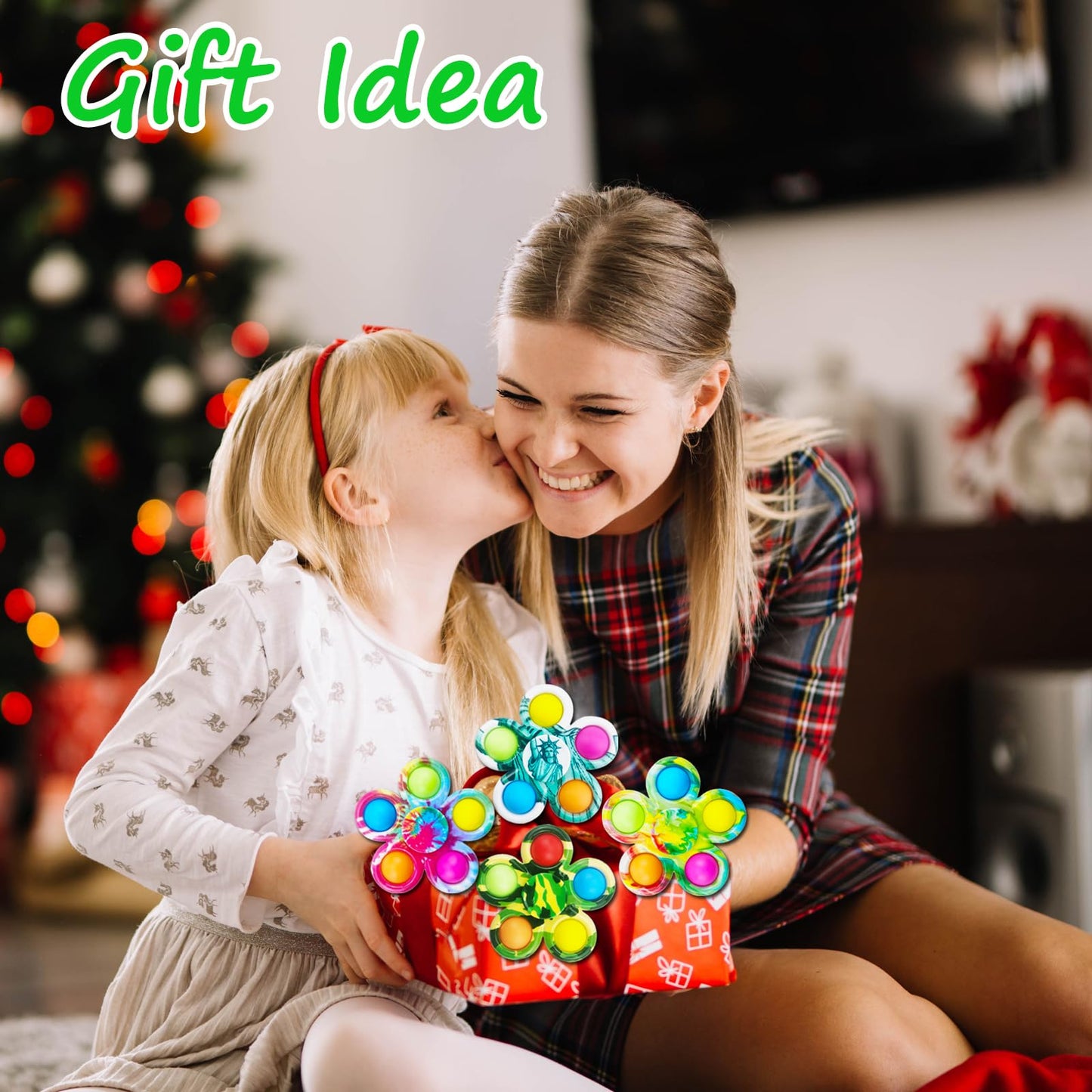 50Pcs Fidget Spinner Pop Fidget Toys Bulk For Adults, Fidget Toys For Kids 8-12 3-5, Adhd Autism Fidgets For Teens Toddler, Sens