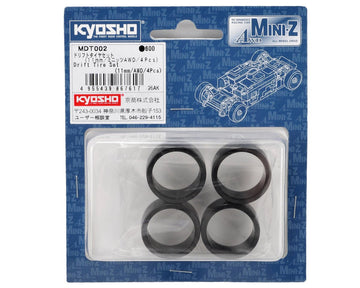 Drift tire set (11mm/AWD/4Pcs) MDT002 (japan import) by Kyosho