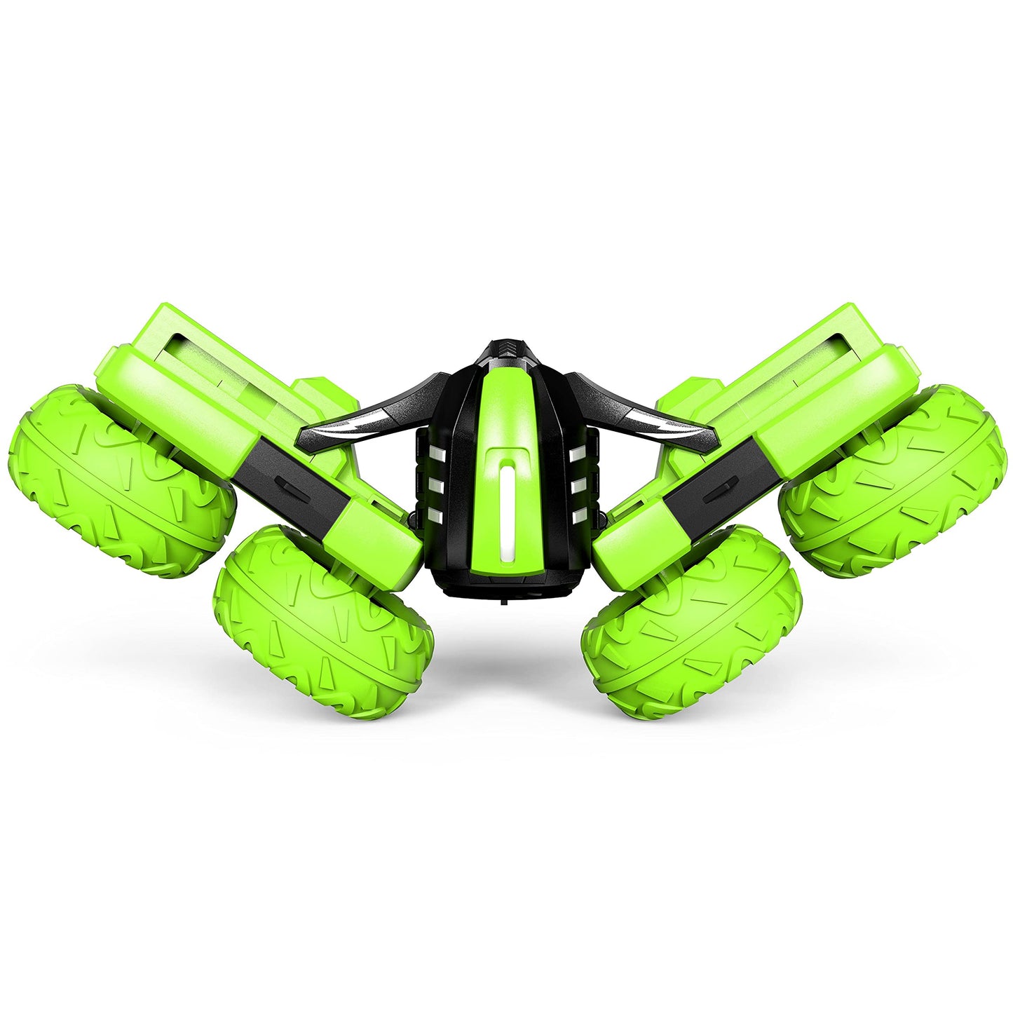 Threeking RC Stunt Cars Remote Control Car with Lights Double-Sided Driving 360-degree Flips Rotating Car Toy Gifts Presents for
