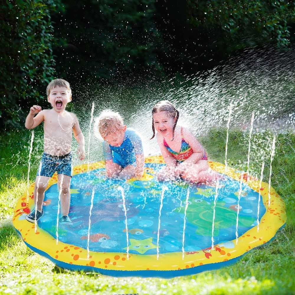 Banzai 54In-Diameter Sprinkle & Splash Play Mat