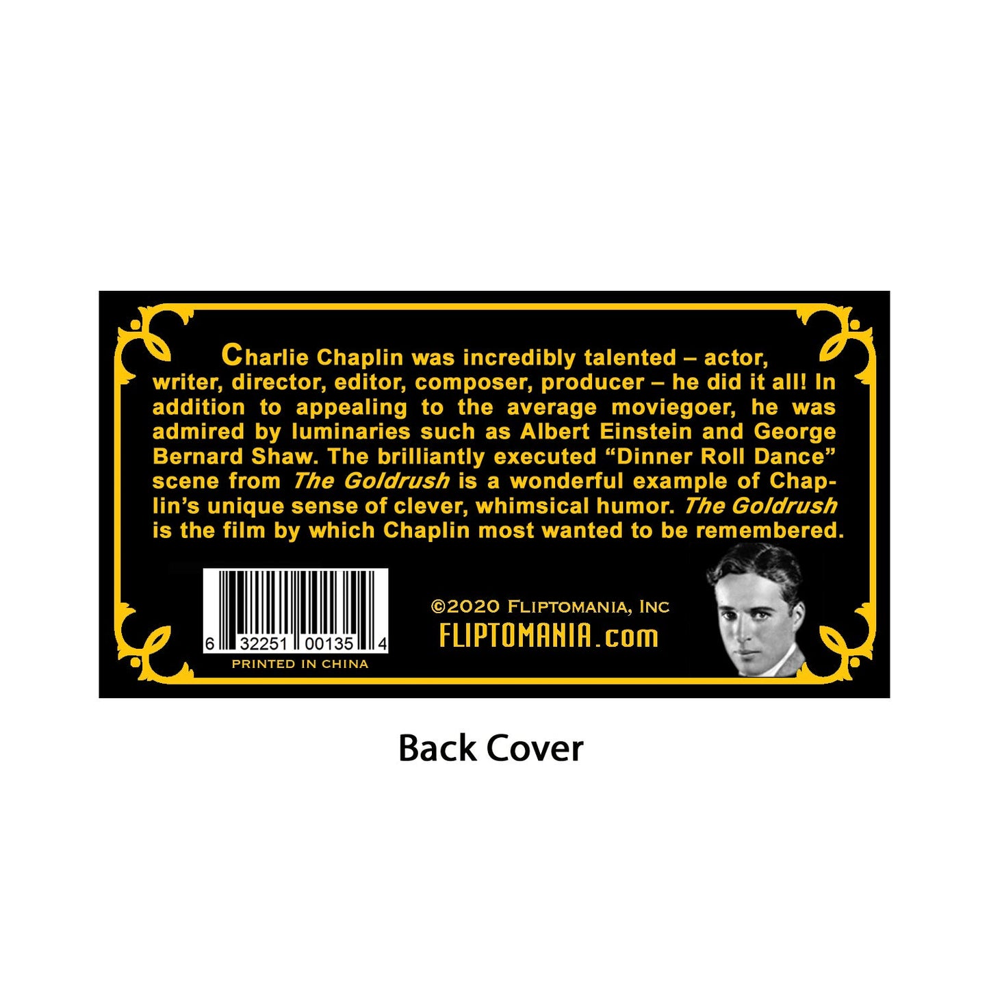 Fliptomania Charlie Chaplin Flipbook 3-Pack: The Circus, The Gold Rush, The Rink