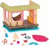 Li'L Woodzeez Animal Figurine Playset & Accessories - Tiki Hut Playset