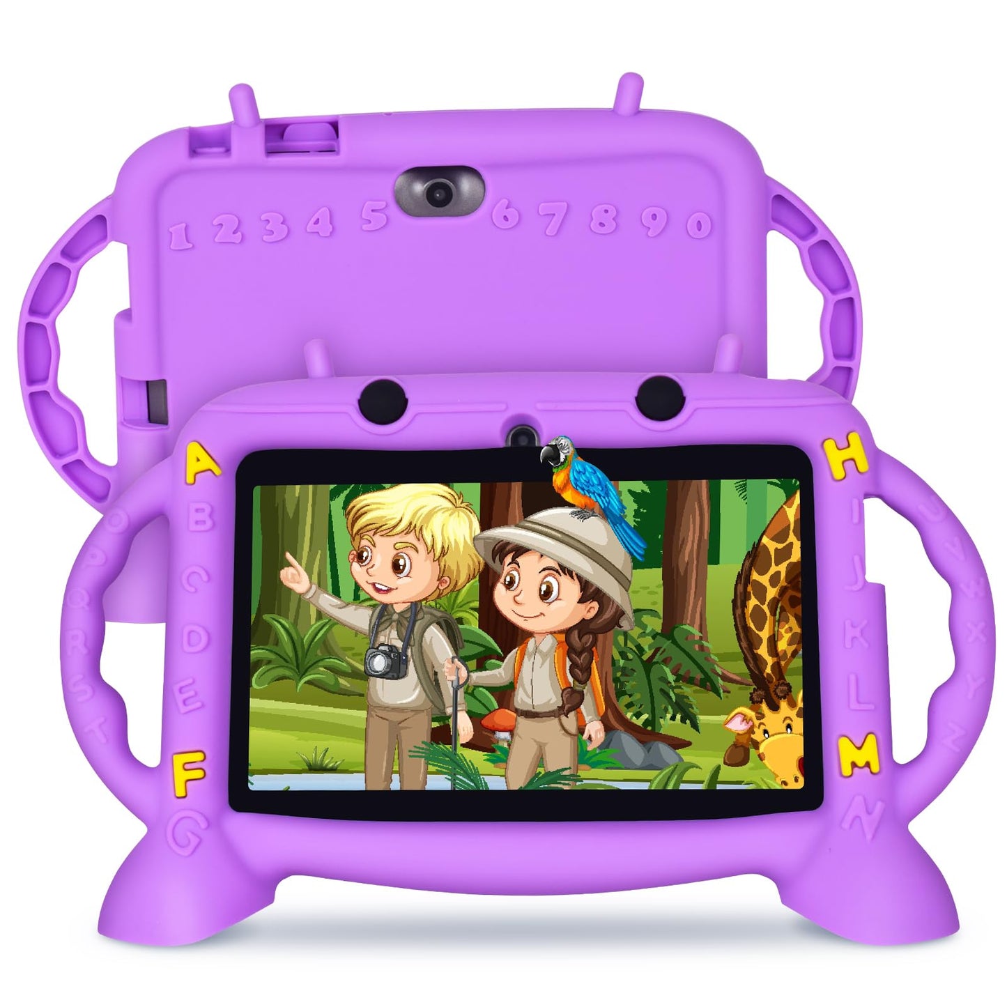 Kids Tablet, 7 inch Tablet for Kids 2-10, Educational Learning Toddler Tablet Android 11, 3GB RAM+32GB ROM Storage, Google Play