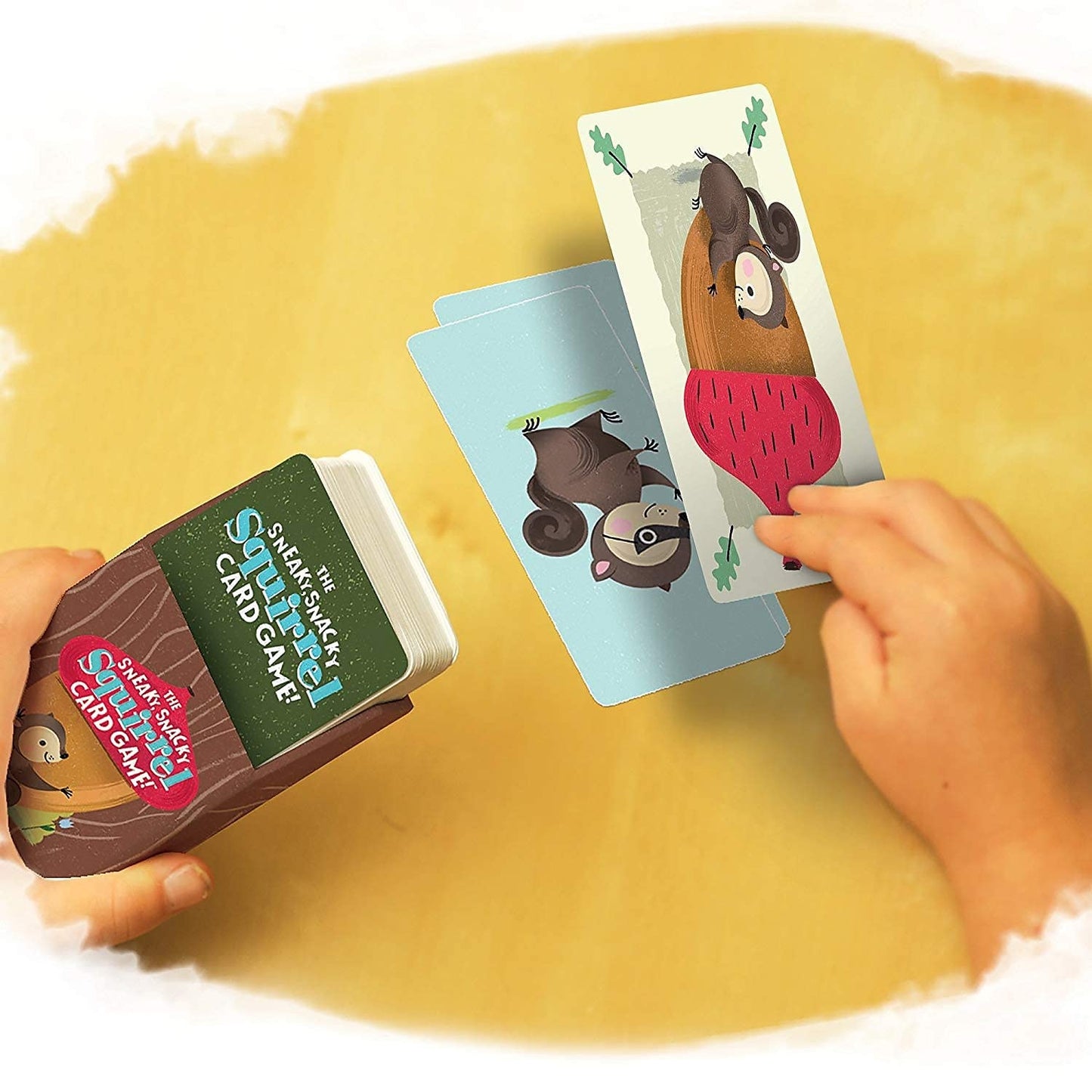 Educational Insights Sneaky Snacky Squirrel Card Game, Brown, Model EI-3404, Cardstock Material