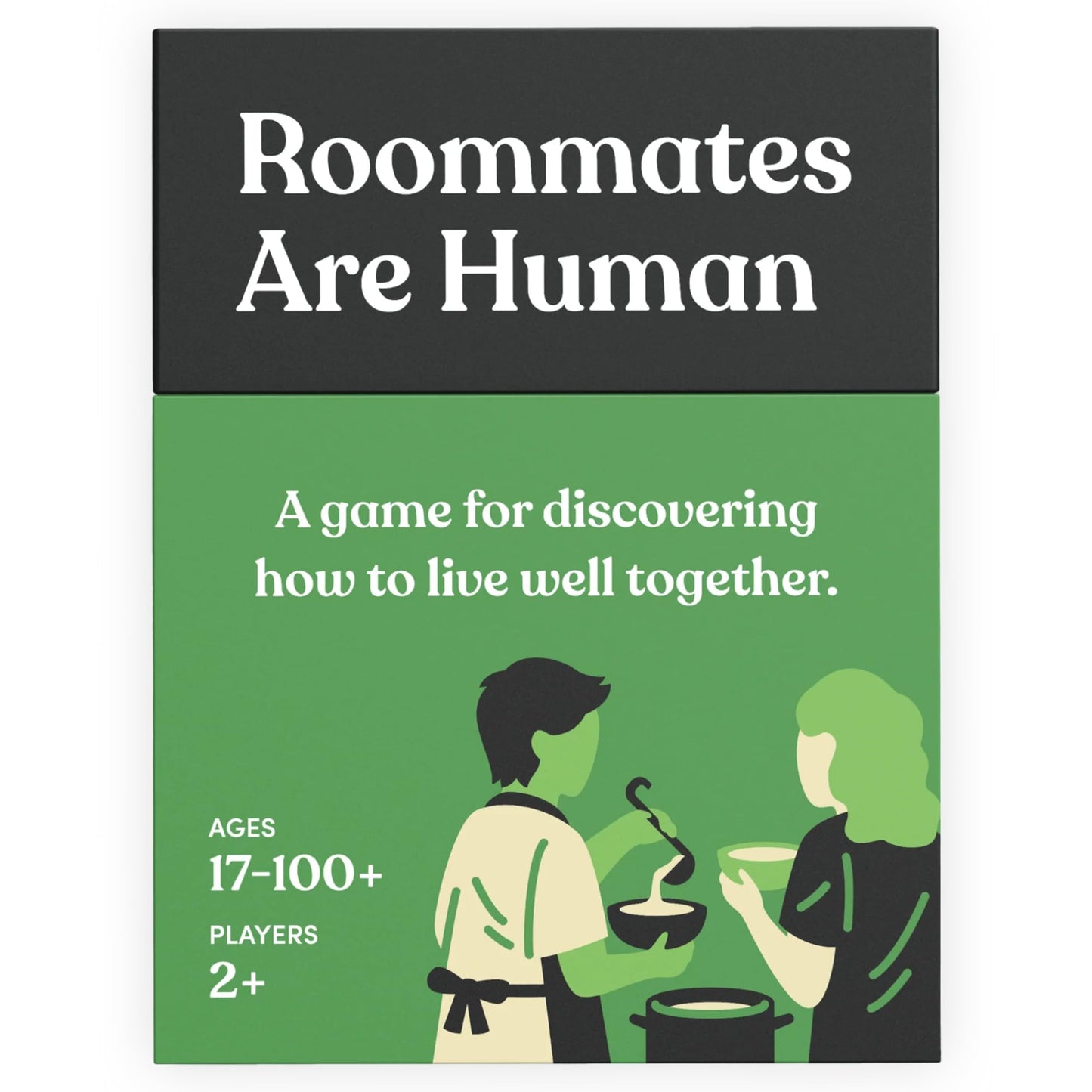 Roommates Are Human | 140 Conversation Cards To Help You Get To Know Your Roommates | A Card Game For Discovering How To Live We