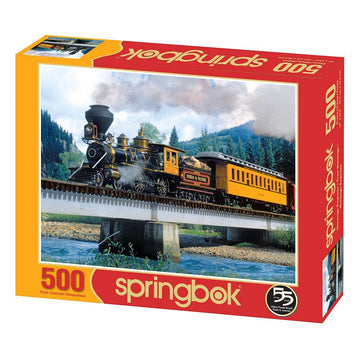 Springbok Puzzles - Durango Express - 500 Piece Jigsaw Puzzle - Large 18 Inches By 23.5 Inches Puzzle - Made In Usa - Unique Cut
